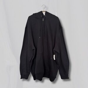 Amazon Essentials Men's Black Zip-Up Sweater